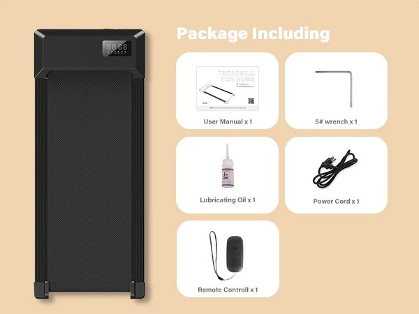 Walking Treadmill,2.5HP Motor,Anti-Slip Shock Absorption,Mini Treadmill for Home Office Remote Control Walkingpad Exercise