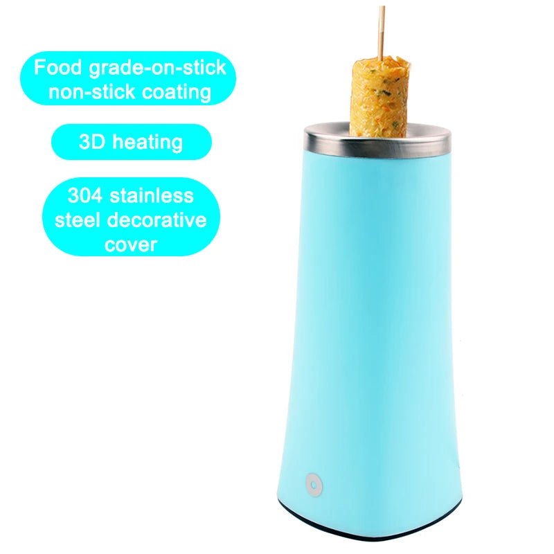 110V/220V Automatic Rising Egg Roll Maker Electric Eggs Boiler Cup