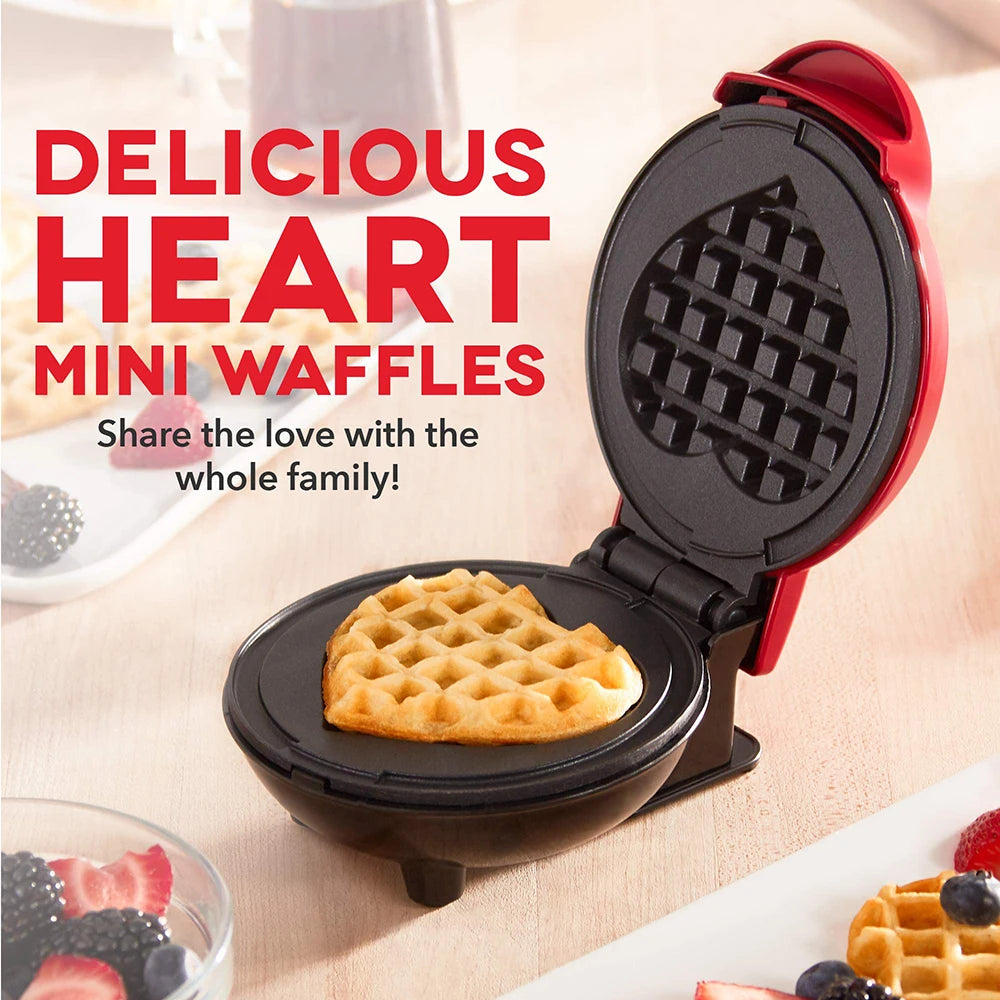 Electric Waffle Machine Portable Home Breakfast Machine Waffle Maker