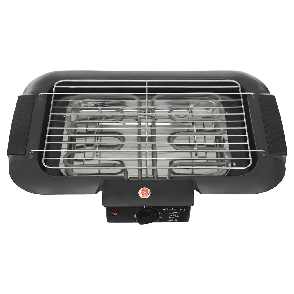 Electric Grill 2000W 6 Gears Electric Table Grill Lightweight Countertop Barbecue Grill