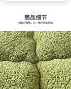Mattress Topper Warm Lamb Fleece Mattress Upholstered Bed Winter Student Dormitory Sleeping Pad Single Double Floor Mat