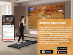 Walking Treadmill,2.5HP Motor,Anti-Slip Shock Absorption,Mini Treadmill for Home Office Remote Control Walkingpad Exercise