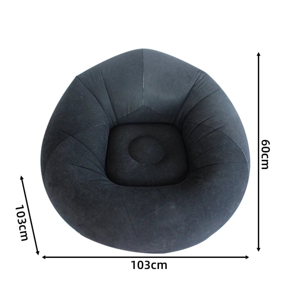 Inflatable Lazy Sofa Folding Portable Pvc Inflatable Air Chair for Living Room