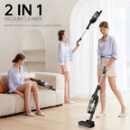 Sejoy 110/220v Corded Vacuum Cleaners 15Kpa Powerful Suction 600W Motor Stick Handheld Vacuum Cleaner for Home Pet Hair Carpet