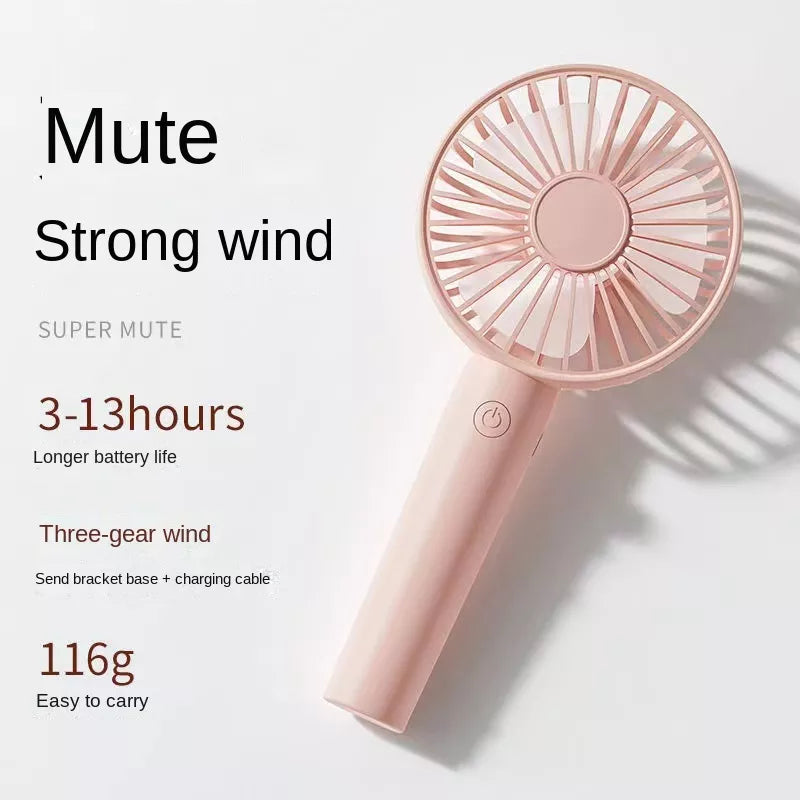 USB Rechargeable Mini Fan – Compact &amp; Quiet Personal Cooler | Motionshop - Motionshop
