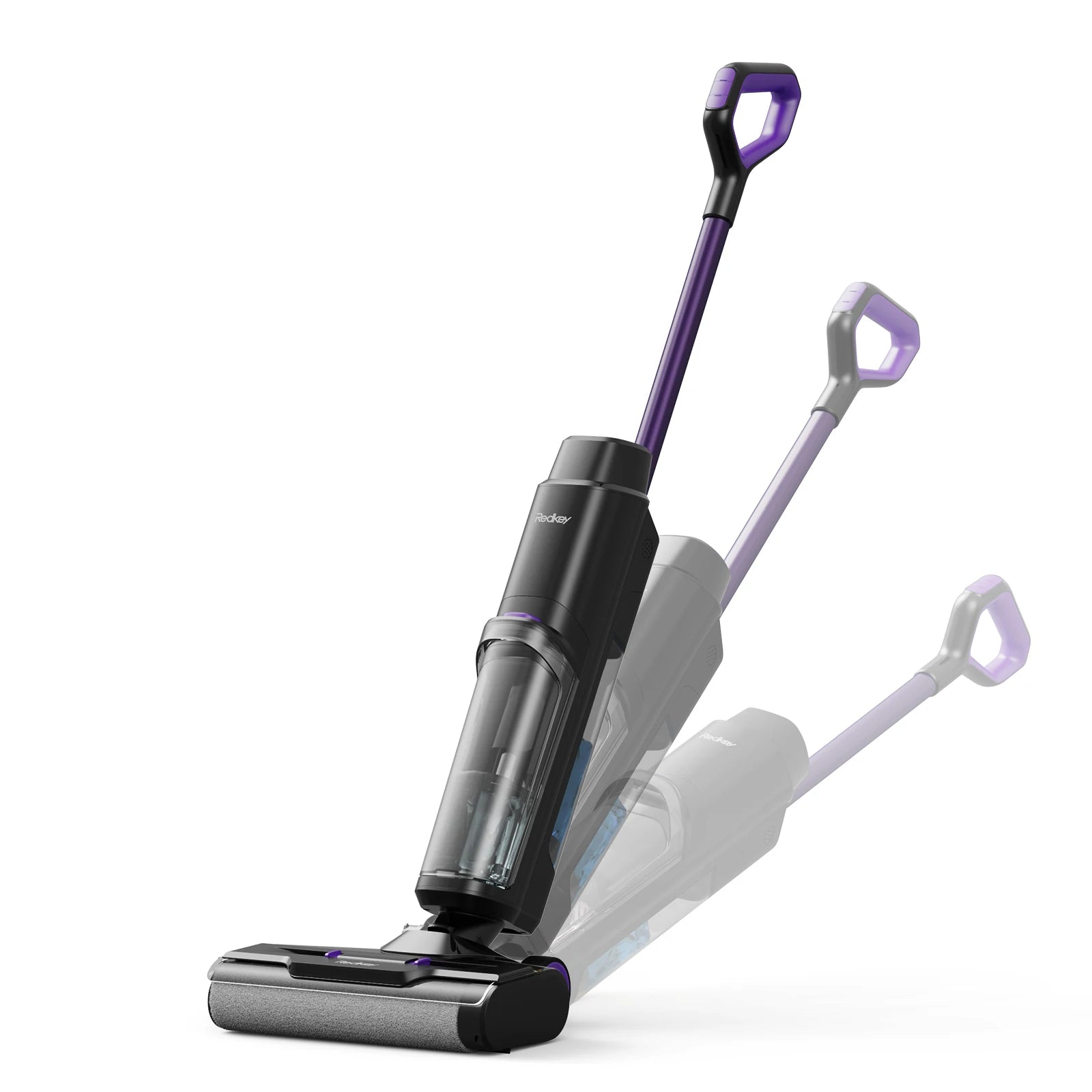 Redkey W15 Cordless Vacuum Cleaner, Wet & Dry, 35-Min Runtime, Self-Cleaning, Dual Water Tank,Self-Cleaning,Smart Dirt Detection