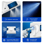 Window Vacuum Robot Cleaner, 4-Way Spray, Updated Laser,Glass Wall Washing