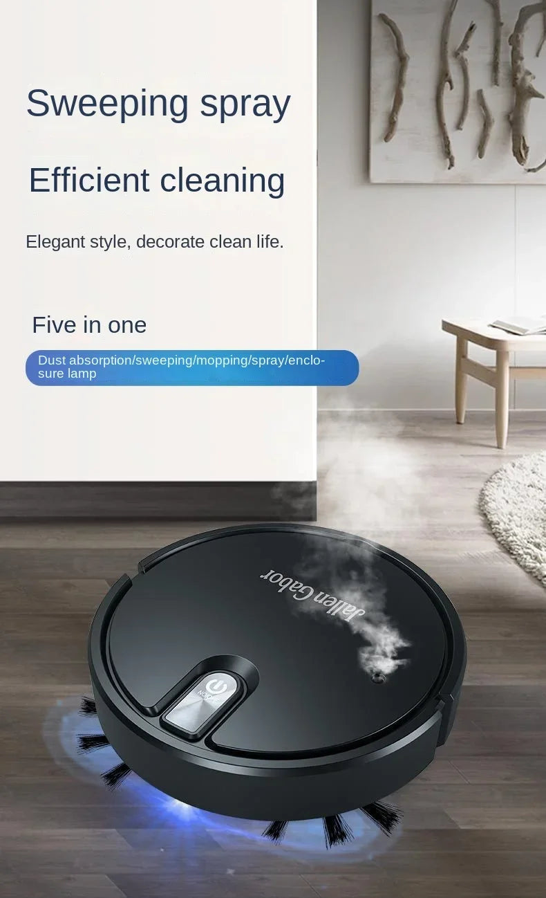 5-in-1 Wireless Smart Robot Vacuum Cleaner Multifunctional Super Quiet Vacuuming Mopping Humidifying For Home Use Home Appliance