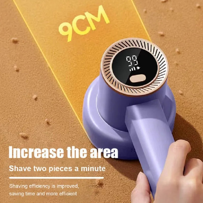 Electric Lint Remover Shaver With LED Digital Display ]