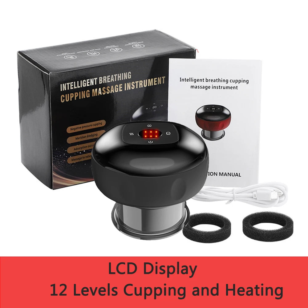 Intelligent Vacuum Cupping Massage Device Health Guasha Cans