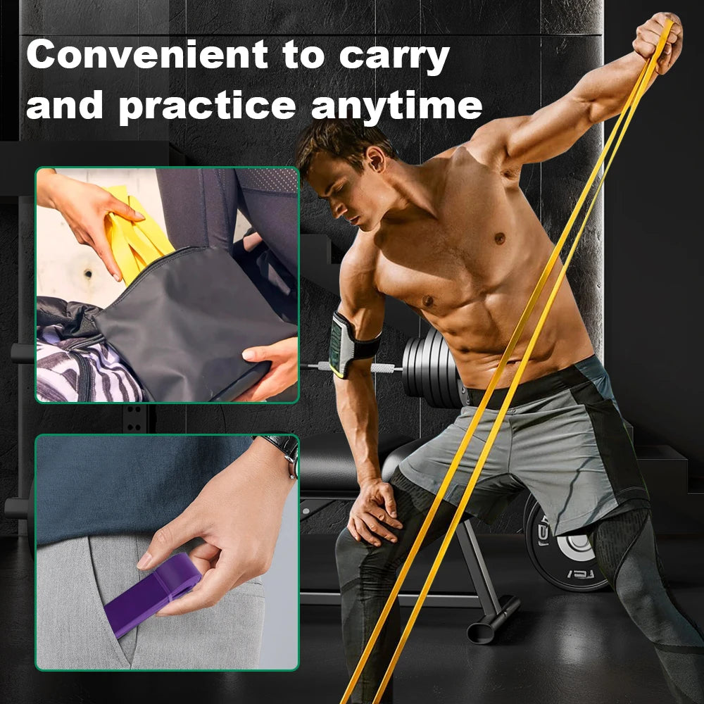 FlexFit Resistance Bands – Full-Body Workout Kit for Any Level | Motionshop - Motionshop