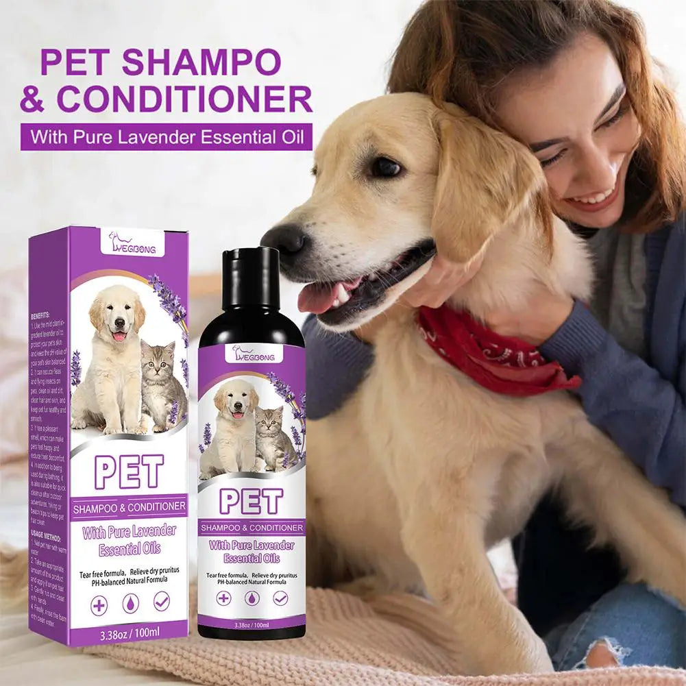 Weichmachendes Shampoo-Gel für Tierhaare