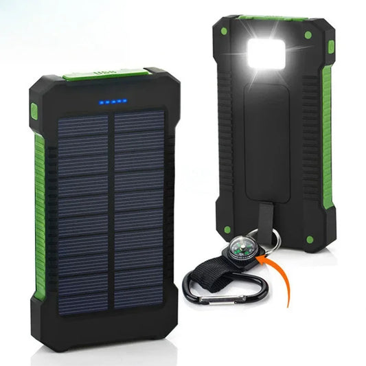 20000 mAh wasserdichte tragbare Solar-Powerbank