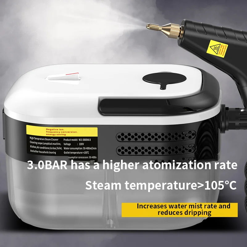 High PressureTemperature Steam Cleaner Steam Mop Sterilization Handhled
