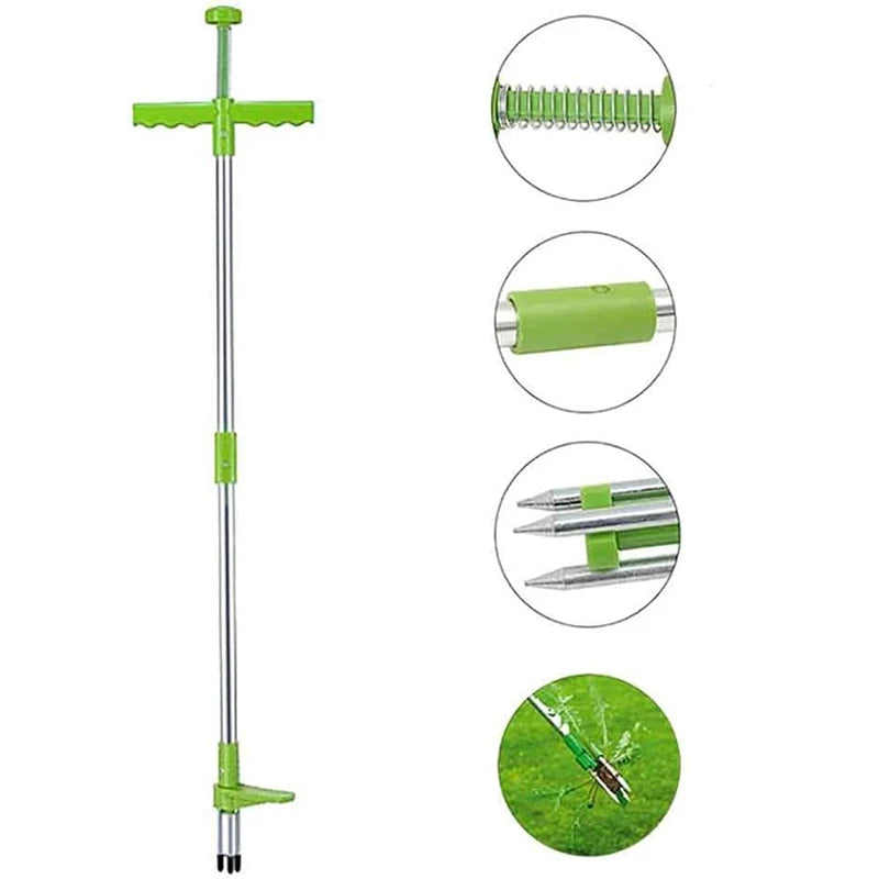 Long Handle Weed Remover – Durable Garden Root Puller - Motionshop