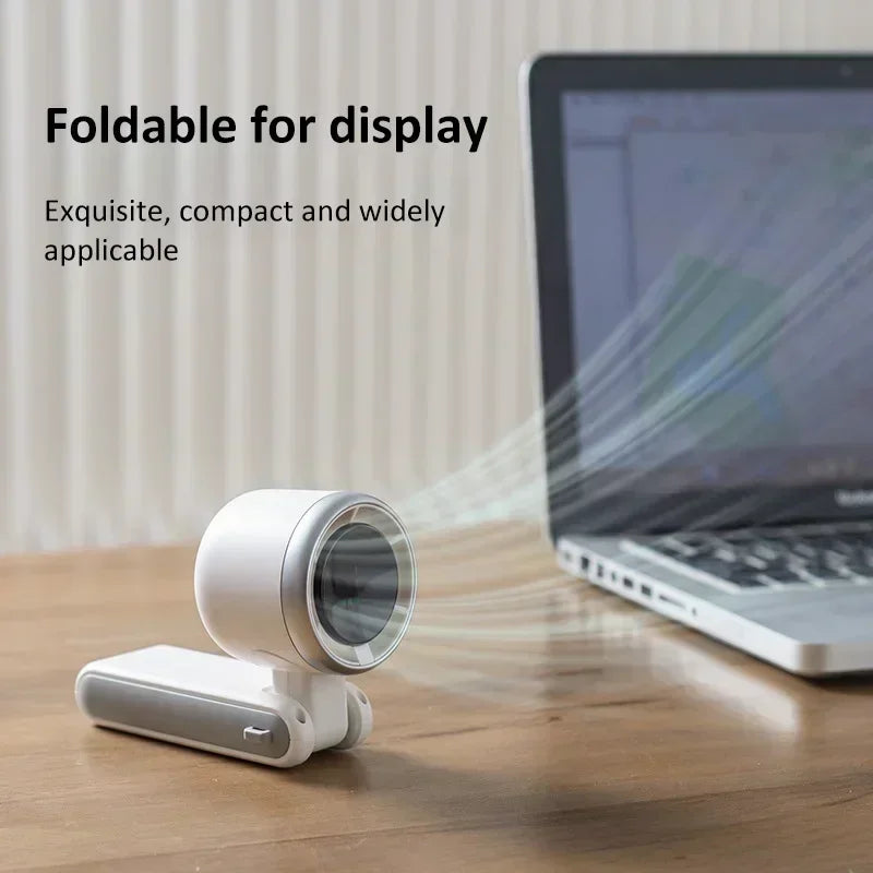 New Foldable USB Mini Hanging Neck Fan - Motionshop