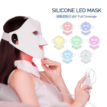 LumaSkin™ LED Silicone Face Mask - Motionshop