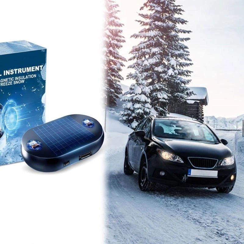 Electromagnetic Car Deicer For Ice Prevention And Automatic Defrosting Winter Use With Molecular Vibrations Technology 4pcs