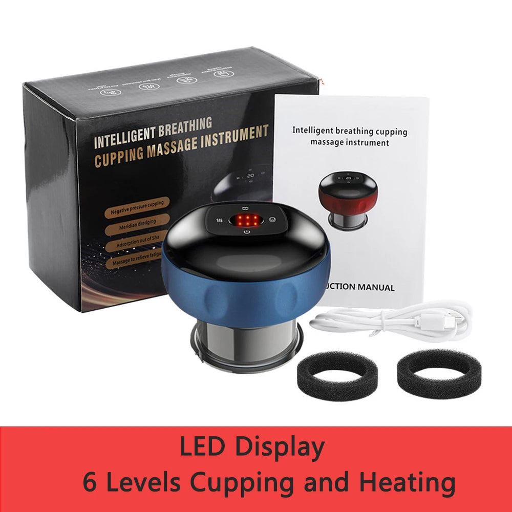 Intelligent Vacuum Cupping Massage Device Health Guasha Cans