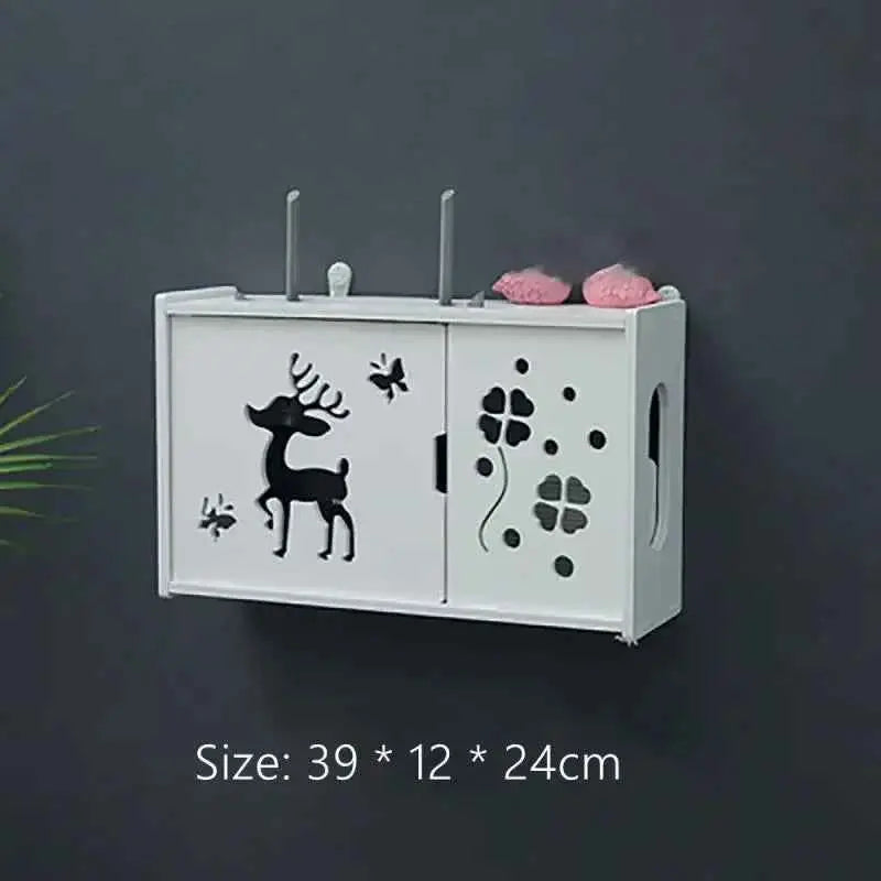 Wireless Wifi Router Shelf And Storage Box