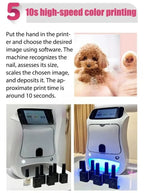 Desktop Smart Nail Painting Machine Automatic 3D Nail Printer Digital Painting Machine Automatic Color Nail Nails