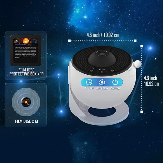 13 in 1 Star Projector, Planetarium Galaxy Projector for Bedroom - Motionshop