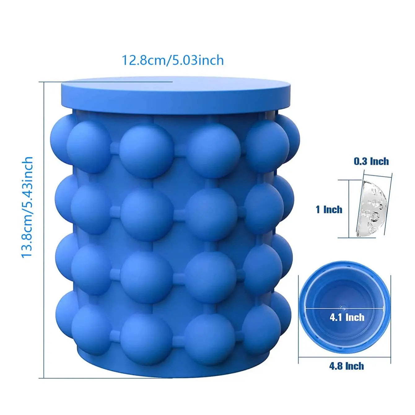 1pc-Silicone Ice Cube Maker - Motionshop