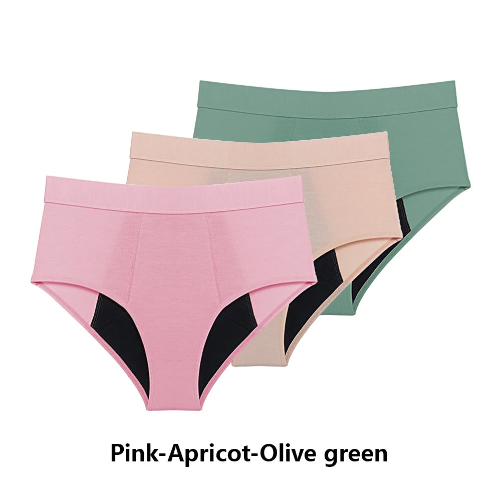 3pcs/Lot Menstrual Panties - Motionshop
