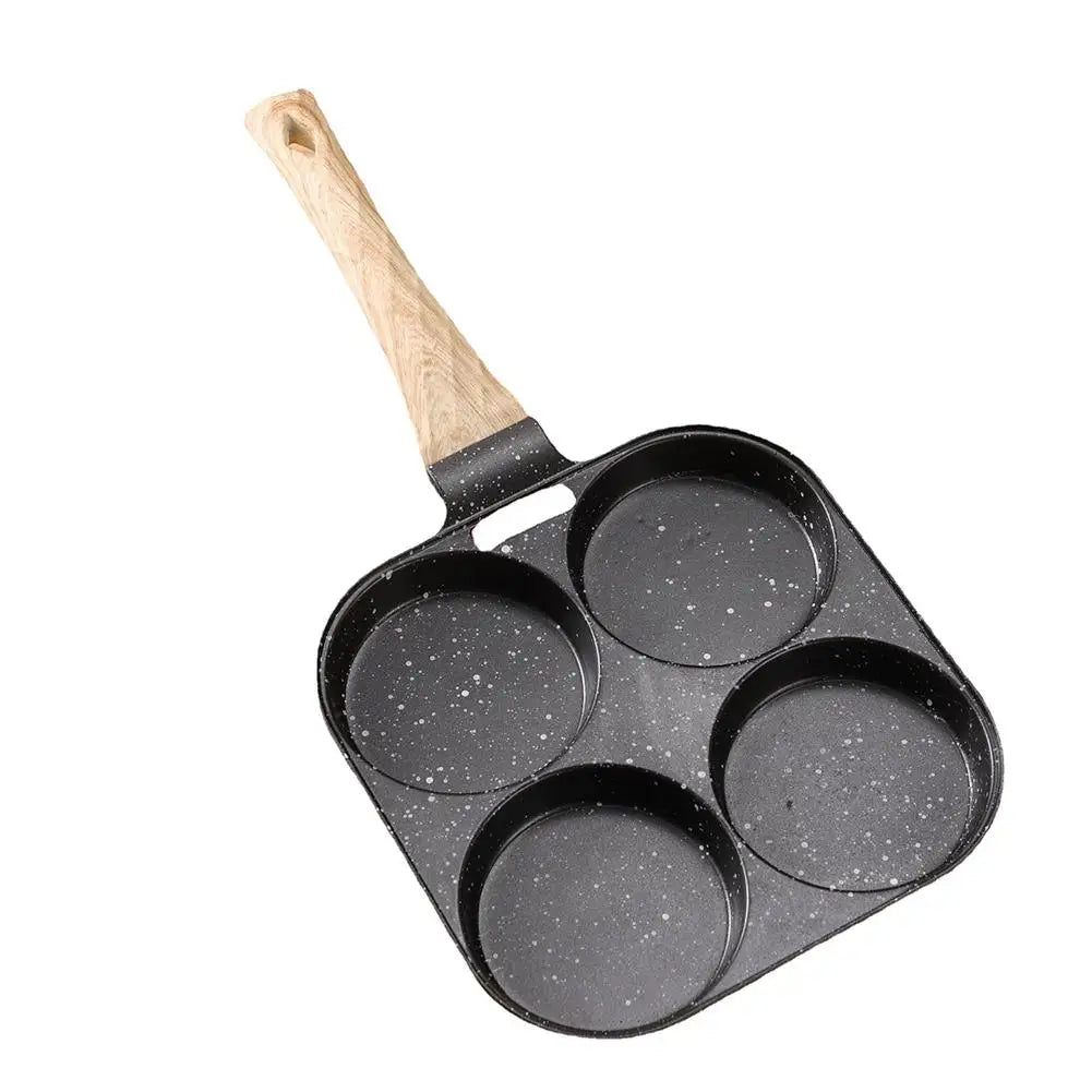 Four-hole Omelette Pot Non-stick Flats-bottomed Egg Pot