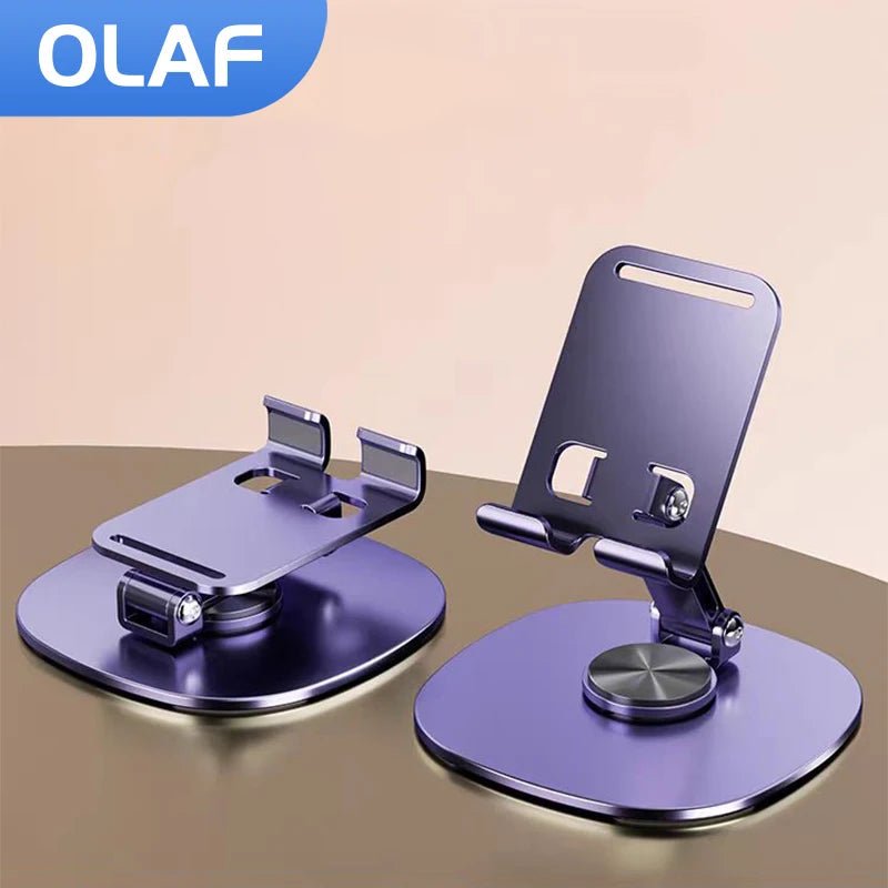Rotating Cell Phone Holder Support Desktop Stand For iPad Samsung iPhone 15 14 13 Mobile Mount