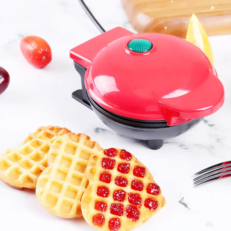 Electric Waffle Machine Portable Home Breakfast Machine Waffle Maker
