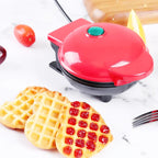 Electric Waffle Machine Portable Home Breakfast Machine Waffle Maker