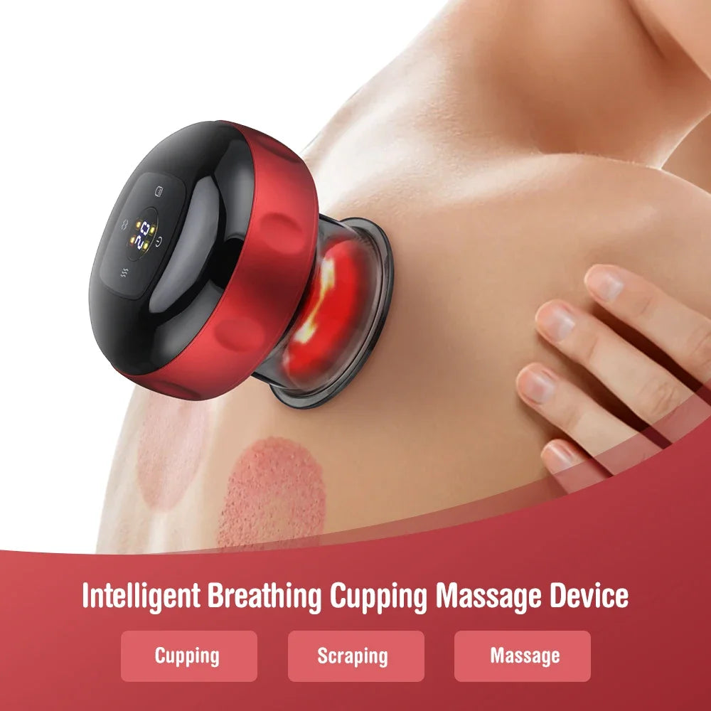 Intelligent Vacuum Cupping Massage Device Health Guasha Cans
