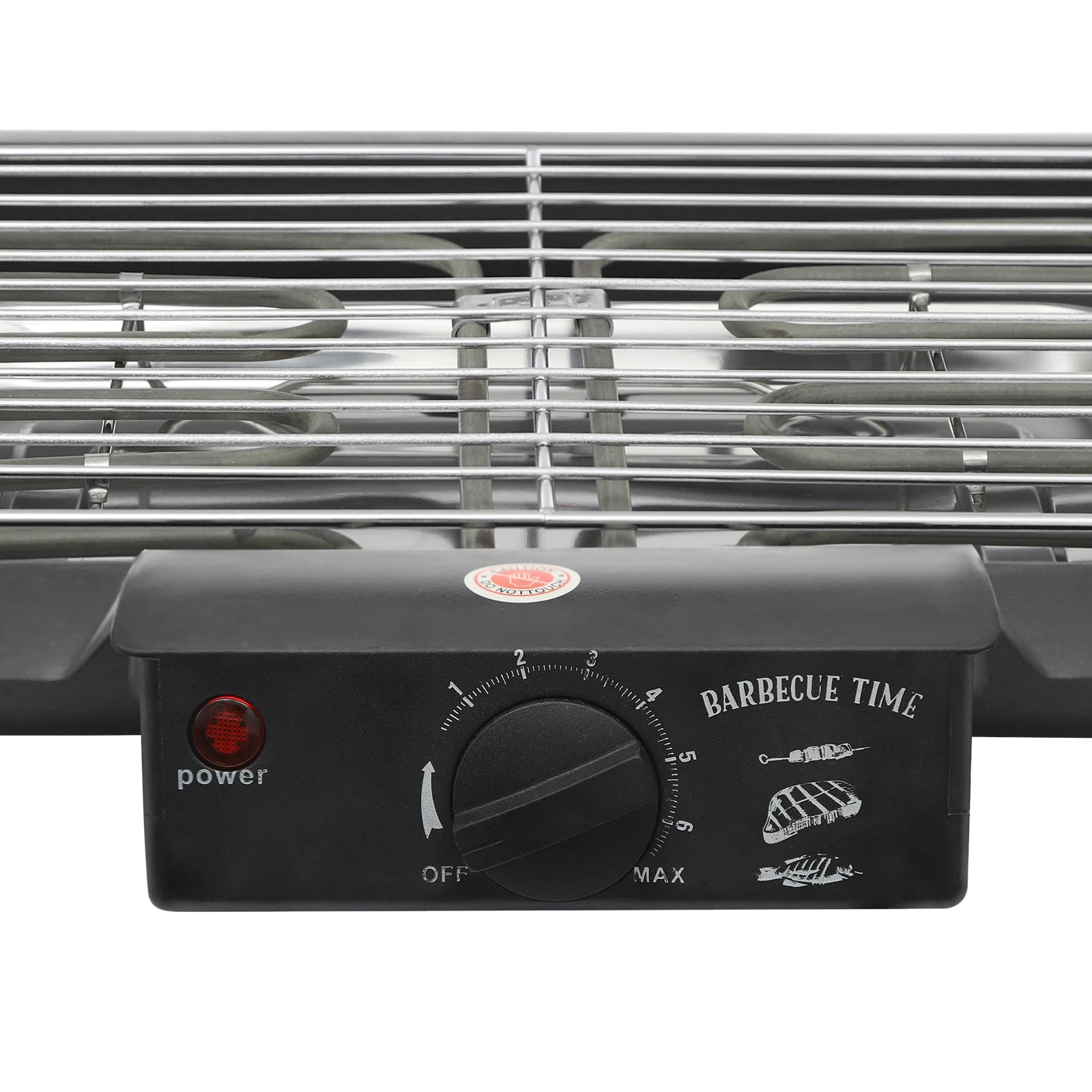 Electric Grill 2000W 6 Gears Electric Table Grill Lightweight Countertop Barbecue Grill