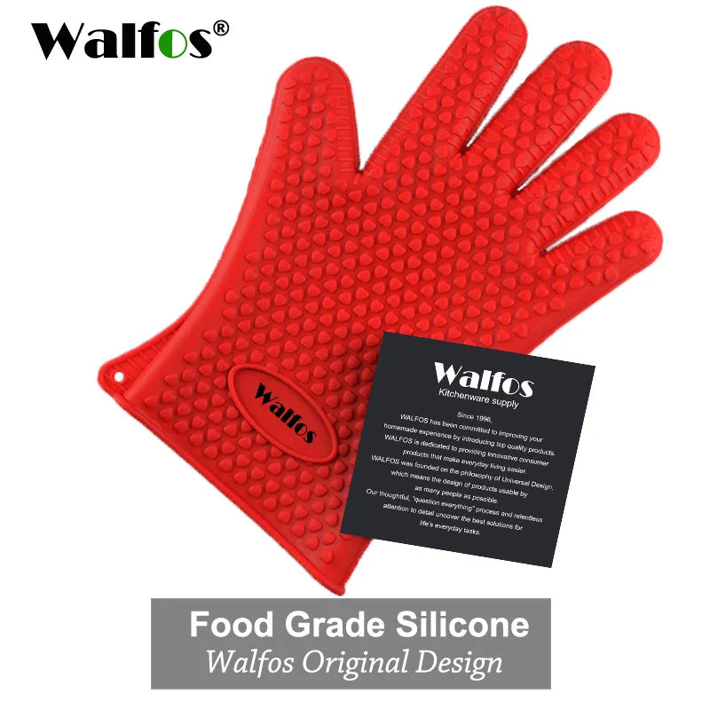Silicone Oven Kitchen Glove Heat Resistant - Motionshop