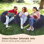 Inflatable Lazy Sofa Folding Portable Pvc Inflatable Air Chair for Living Room