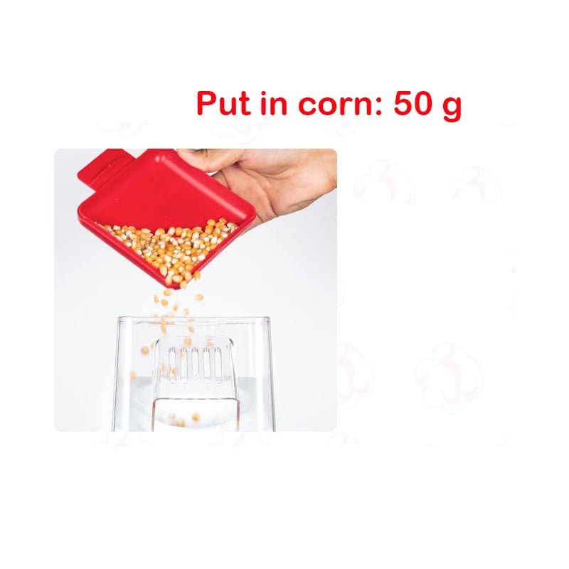 Automatic Popcorn Maker Machine for Home Powerful & Fat Free