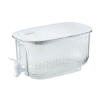 Fridge Beverage Dispenser Water Jug With Tap Large Capacity Cold Kettle Juice Jug Cold Kettle Cool Water Bucket for Home