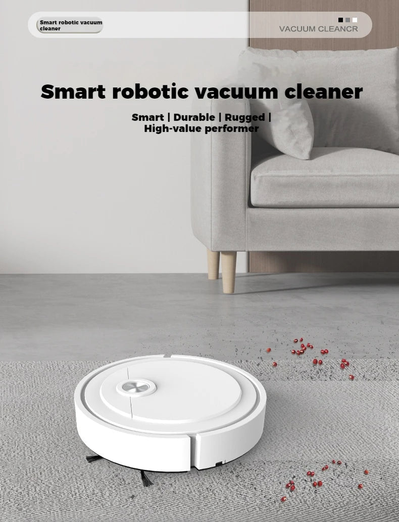 Robot Vacuum, Sweeping and Mopping Integrate, Fully Automatic Mini Intelligent Vacuum Cleaner - Household Cleaning