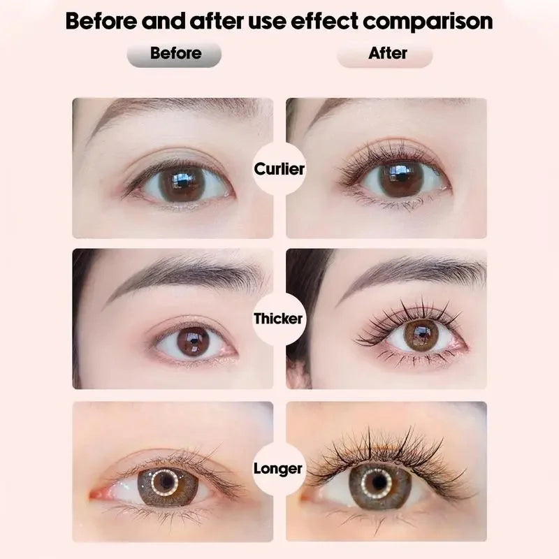 Electric Eyelash Curler Portable Electric Heated Comb Eye Lash Perm Long Lasting Eyelashes Thermal Eyelash Curler Makeup Tools - Motionshop