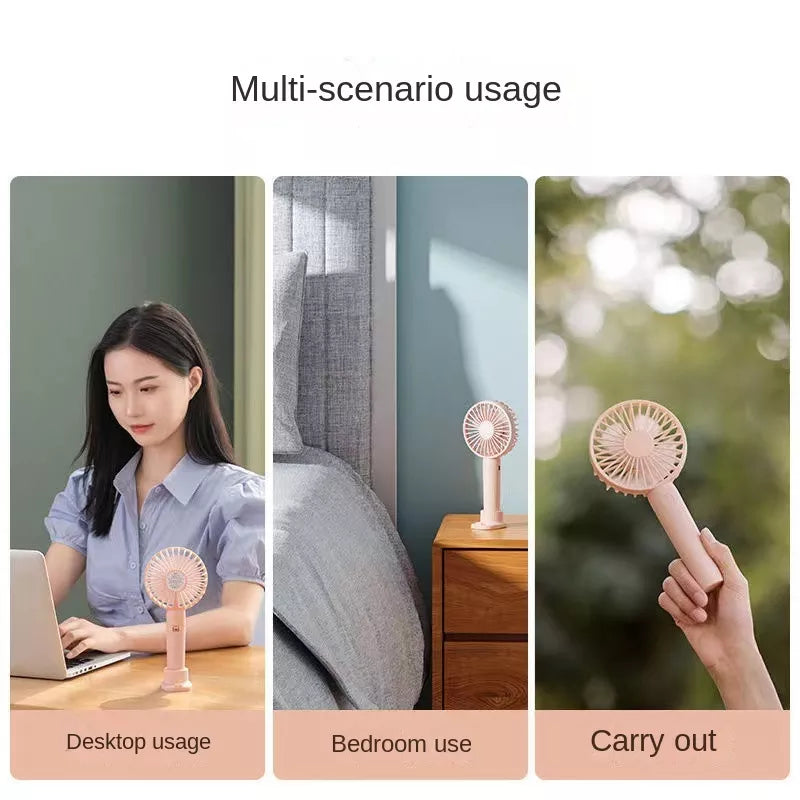 USB Rechargeable Mini Fan – Compact &amp; Quiet Personal Cooler | Motionshop - Motionshop