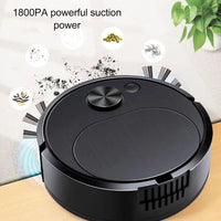 3In1 Intelligent Sweeping Robot Vacuum Cleaner Low Noise Floor Sweeper Rechargeable Automatic Home Office Vacuum Carpet Cleaner