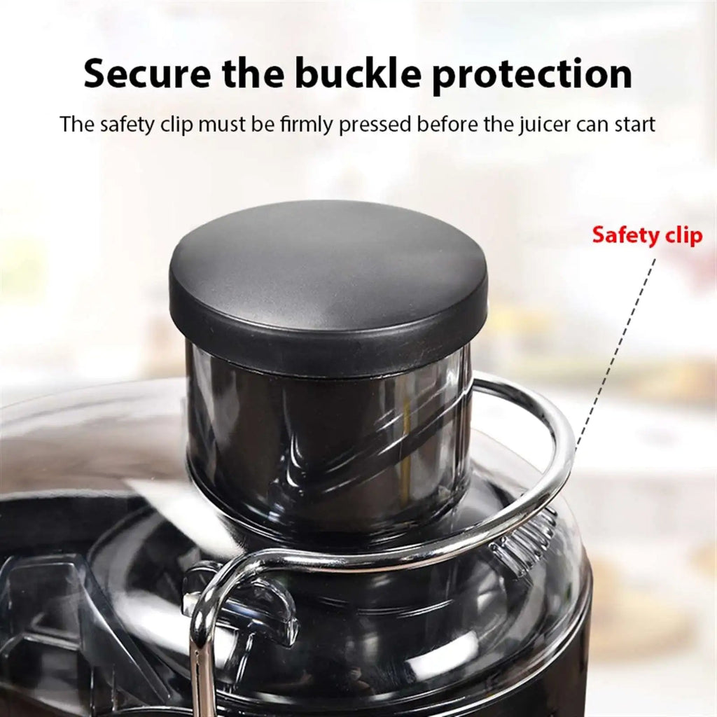 Heavy-Duty Juicer Machine Juicer With 3-Inch Big Mouth For Whole Fruits And Vegetables Juice Centrifuge with 2 Speed Settings