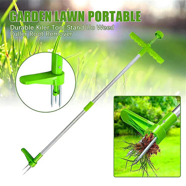 Long Handle Weed Remover – Durable Garden Root Puller - Motionshop