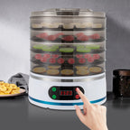 Food Dehydrator 5 Tiers 350W High-power Temperature-controlled Electric Food Dryers for Dried Fruits Vegetables or Meat