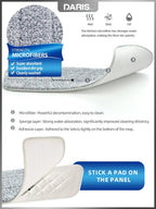 Spray Mop With Reusable Microfibers Pads 360° Rotation Floor Cleaning Mop 500ML Big Capacity Square Triangle Bottle