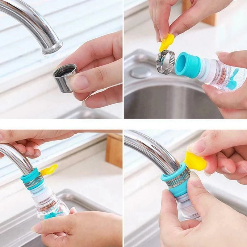 Drehbarer 360-Grad-Wasserhahn-Extender