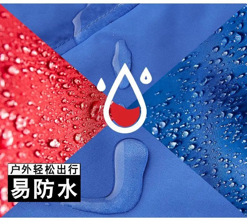 Winter Jacket, Waterproof Windproof Reflective Thermal Coat with Fleece Lining