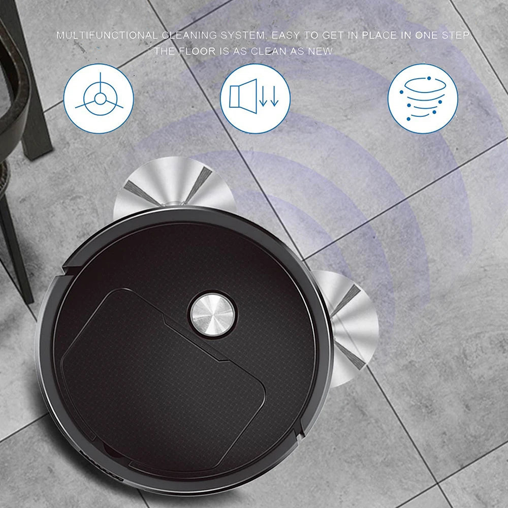 NEW 3 In 1 Smart Sweeping Robot Home Mini Sweeper Vacuum Cleaner Sweeping Robots For Home Use