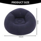 Inflatable Lazy Sofa Folding Portable Pvc Inflatable Air Chair for Living Room